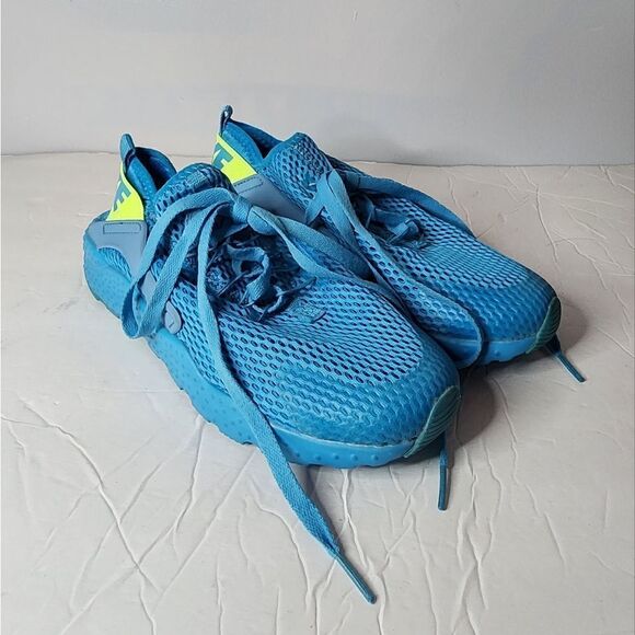 Nike Women Air Huarache Run Ultra BR Sneaker Gamma Blue  size 8 - Picture 1 of 4